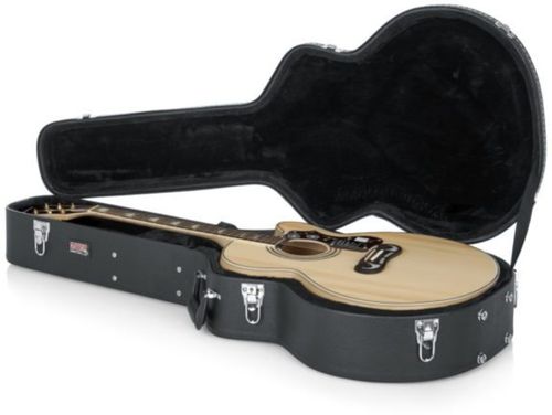 Gator Cases Deluxe Wood Case for Jumbo Acoustic Guitars - GW-JUMBO