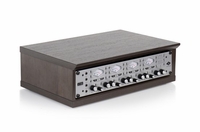 Gator Cases Elite Furniture Series 2U Desktop Studio Rack in Dark Walnut Brown Finish - GFW-ELITERK-2U-BRN