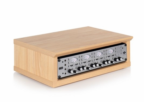 Gator Cases Elite Furniture Series 2U Desktop Studio Rack in Natural Maple Matte Finish - GFW-ELITERK-2U-MPL