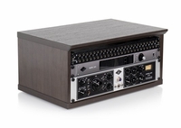 Gator Cases Elite Furniture Series 4U Desktop Studio Rack in Dark Walnut Brown Finish - GFW-ELITERK-4U-BRN