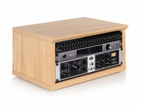Gator Cases Elite Furniture Series 4U Desktop Studio Rack in Natural Maple Matte Finish - GFW-ELITERK-4U-MPL