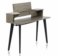 Gator Cases Elite Furniture Series 61-Note Keyboard Table in Driftwood Grey Finish - GFW-ELITEKEYTBL61-GRY