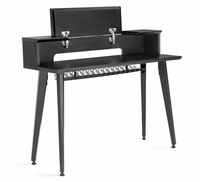 Gator Cases Elite Furniture Series 61-Note Keyboard Table in Standard Black Finish - GFW-ELITEKEYTBL61-BLK