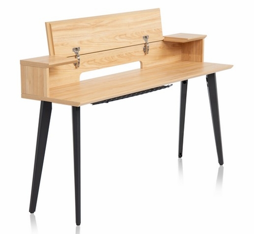 Gator Cases Elite Furniture Series 88-Note Keyboard Table in Driftwood Grey Finish - GFW-ELITEKEYTBL88-MPL