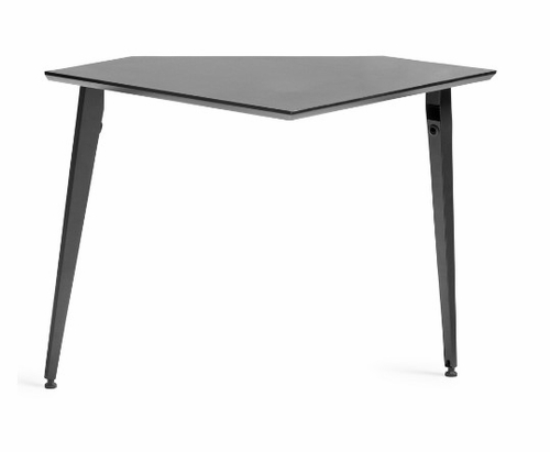 Gator Cases Elite Furniture Series Corner Desk Section in Black Finish - GFW-ELITEDESKCRNR-BLK