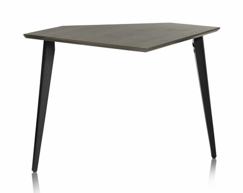 Gator Cases Elite Furniture Series Corner Desk Section in Dark Walnut Finish - GFW-ELITEDESKCRNR-BRN
