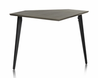 Gator Cases Elite Furniture Series Corner Desk Section in Dark Walnut Finish - GFW-ELITEDESKCRNR-BRN