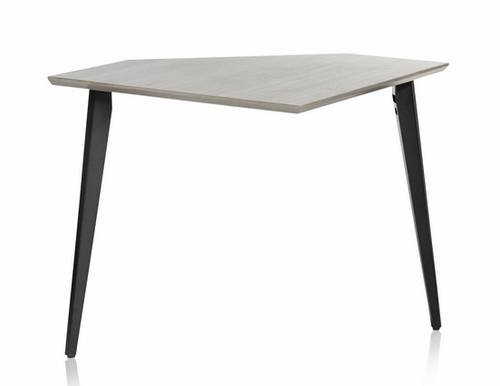 Gator Cases Elite Furniture Series Corner Desk Section in Driftwood Grey Finish - GFW-ELITEDESKCRNR-GRY