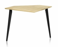 Gator Cases Elite Furniture Series Corner Desk Section in Natural Maple Matte Finish - GFW-ELITEDESKCRNR-MPL