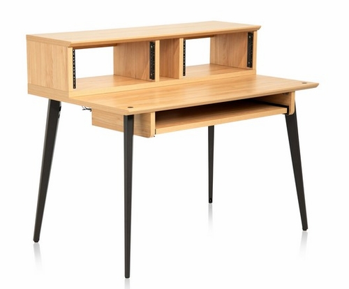 Gator Cases Elite Furniture Series Main Desk in Natural Maple Matte Finish - GFW-ELITEDESK-MPL