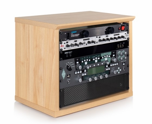 Gator Cases Elite Series Furniture Desktop 8U Studio Rack - GFW-ELITERK-8U-MPL