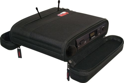 Gator Cases EVA Foam Case for A Single Wireless Mic System; half rack - GM-1WEVAA