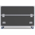 Gator Cases EXPO Series ATA Case for Two 70-75" Screens - GEXPOLED7075X2