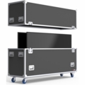 Gator Cases EXPO Series ATA Case for Two 70-75" Screens - GEXPOLED7075X2