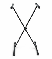 Gator Cases Frameworks adjustable �X� style keyboard stand with rubberized leveling foot - GFW-KEY-1000X