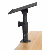 Gator Cases Frameworks Clamp-On Studio Monitor Stand � Adjustable Height - GFWSPKSTMNDSKCMP
