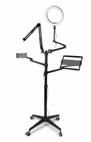 Gator Cases Frameworks Content Creator Wheeled Stand - GFW-STREAMSTAND-W