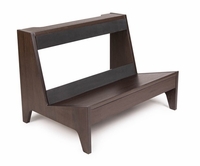 Gator Cases Frameworks Elite Series Large Combo Guitar Amp Stand in Dark Walnut Brown Finish - GFW-ELITEGTRAMPLG-BRN