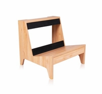 Gator Cases Frameworks Elite Series Small Combo Guitar Amp Stand in Natural Maple Matte Finish - GFW-ELITEGTRAMPSM-MPL