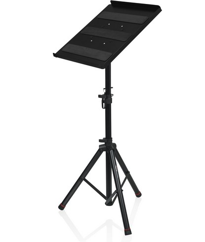 Gator Cases Frameworks Heavy-Duty Adjustable Media Tray with Tripod Stand - GFW-UTL-MEDIATRAY2