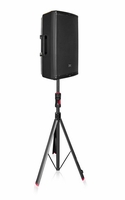 Gator Cases Frameworks ID Series Adjustable Speaker Stand with Piston Driven Lift Assistance - GFW-ID-SPKR