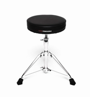 Gator Cases Frameworks Round-Top Drum Throne with Spindle Adjustment - GFW-DRUMTHRONE-R