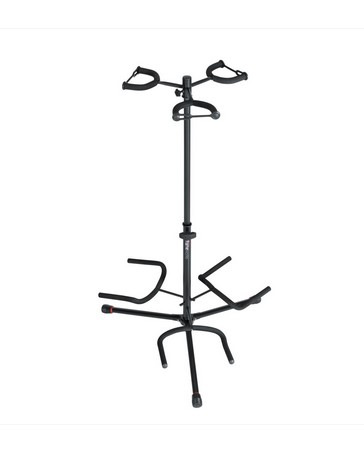 Gator Cases Frameworks Triple Guitar Stand with Heavy Duty Tubing and Instrument Finish Friendly Rubber Padding - GFW-GTR-3000
