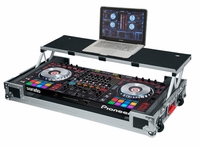 Gator Cases G-TOUR Road Case Custom Fit for Pioneer DDJ-RZ/SZ Controller with Sliding Laptop Platform - G-TOURDSPDDJSZRZ