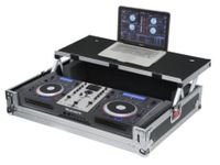 Gator Cases G-TOUR Universal Fit Road Case for Medium Sized DJ Controllers with Sliding Laptop Platform - G-TOURDSPUNICNTLB