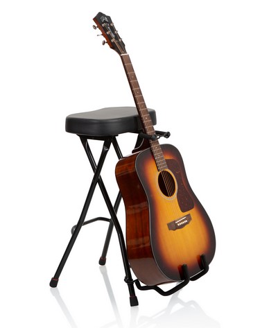 Gator Cases Gator Frameworks Guitar Stool w/ Stand - GFW-GTRSTOOL
