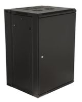 Gator Cases Gator Rackworks Hinged Wall Mounted Rack; 9U, 21" Deep; Steel Front Door - GRW2009508