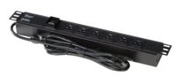 Gator Cases Gator Rackworks Power Strip w/ 6-Outlet; UL; Rack Mounts Vertically - GRW-PWRVERT-6