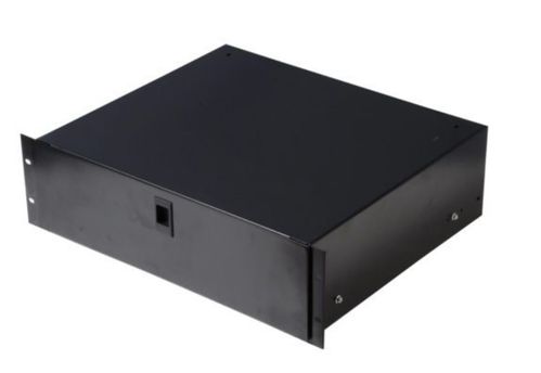 Gator Cases Gator Rackworks Rack Drawer; 14.2" Deep; Lockable; Diced Foam Interior; 4U - GRW-DRWDF4