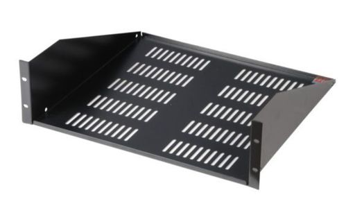 Gator Cases Gator Rackworks Utility Shelf; 17" Deep; 3U; w/ Elongated Vent Holes for Air Circulation - GRW-SHELFVNT3