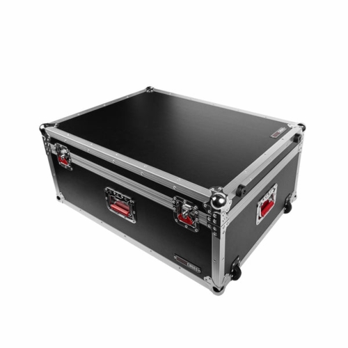 Gator Cases GTOUR Mixer Flight Case with 2 Drawers & Tables - GTOUR-MIXER-12U-2D2T