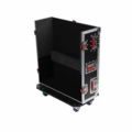 Gator Cases GTOUR Road Case with Doghouse for A&H Qu-6 & Qu-6D - G-TOURQU6