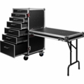 Gator Cases GTOUR Utility Drawer Case with Fold-Out Table - GTOUR-WORKST7