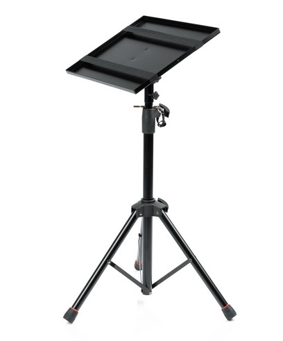 Gator Cases Laptop & Projector Tripod Stand with Height & Tilt Adjustment - GFWLAPTOP1500