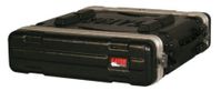 Gator Cases Molded PE Rack Case; Front, Rear Rails; 2U; 14.25" Deep - GR-2S