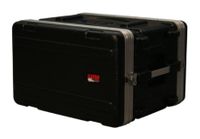 Gator Cases Molded PE Rack Case; Front, Rear Rails; 6U; 14.25" Deep - GR-6S