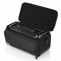 Gator Cases Padded Nylon Bag Custom Fit for the Behringer X-AIR series Mixers; 13.1" X 6.25" X 6" - G-MIXERBAG-1306
