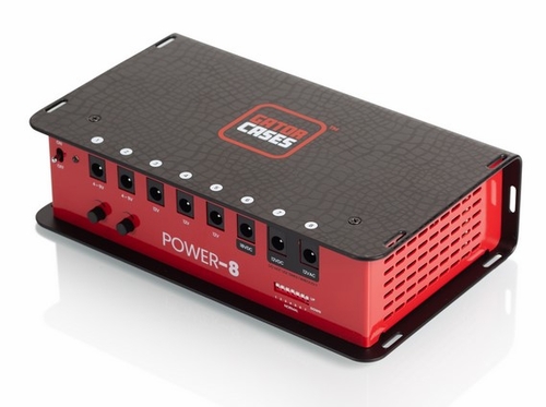 Gator Cases Pedal Board Power Supply With 8 Isolated Outputs - GTR-PWR-8