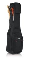 Gator Cases Pro-Go Series 2X Bass Guitar Bag with Micro Fleece Interior and Removable Backpack Straps - G-PG BASS 2X