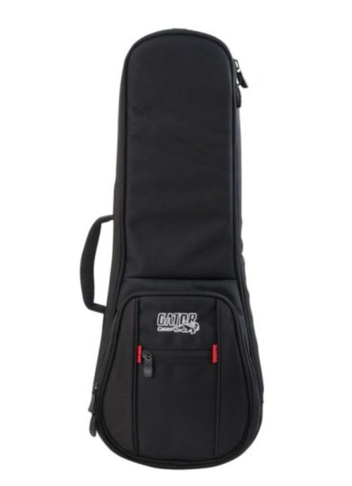 Gator Cases Pro-Go Series Concert Style Ukulele Bag with Micro Fleece Interior and Removable Backpack Straps - G-PG-UKE-CON