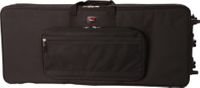 Gator Cases Rigid EPS Foam Lightweight Case w/ Wheels for 88-Note Keyboards; Reduced Depth - GK-88 SLIM