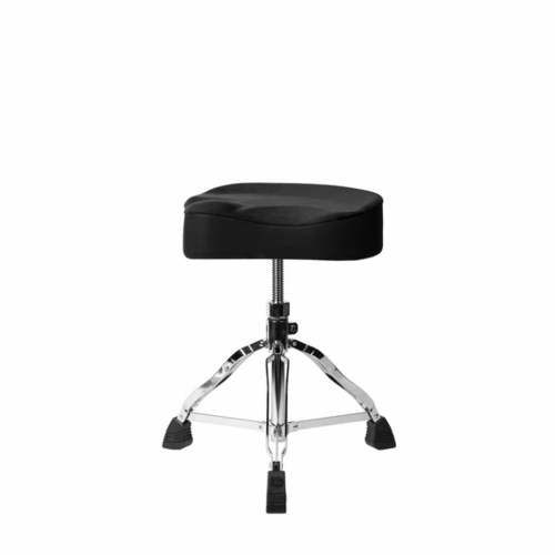 Gator Cases Spindle Drum Throne Saddle Seat - Black - GP-DTH-SSD-BK