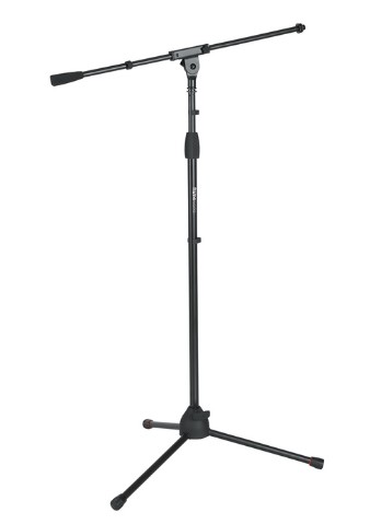 Gator Cases Standard Tripod Mic Stand With Single Section Boom - GFW-MIC-2010