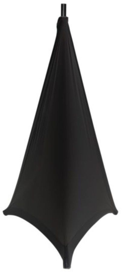 Gator Cases Stretchy cover to cover two base sides of most tripod style speaker stands. Black - GPA-STAND-2-B