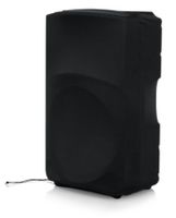 Gator Cases Stretchy dust cover to fit most 15" portable speaker cabinets. Black - GPA-STRETCH-15-B