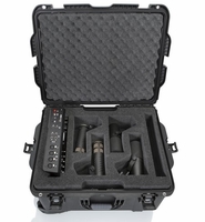 Gator Cases Titan Case For RODEcaster Pro, 4 Mics & 4 Headsets - GWP-TITANRODECASTER4